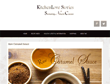Tablet Screenshot of kitchenlovestories.com